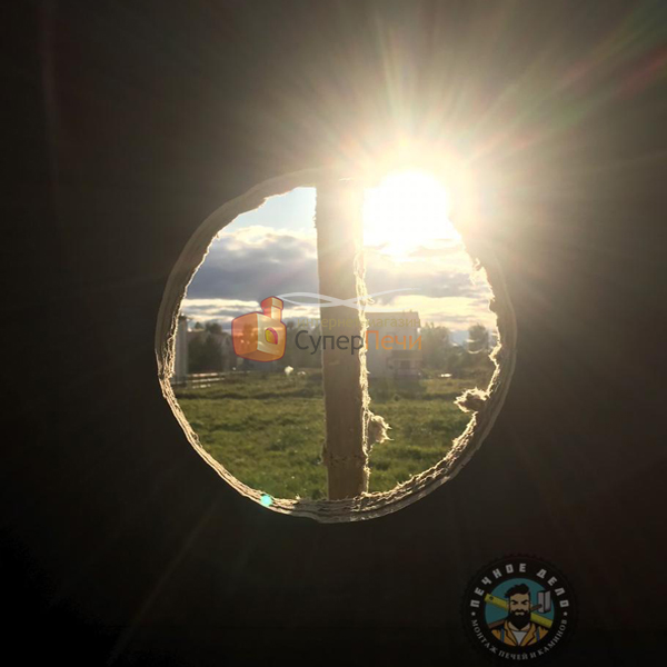   Монтаж чугунной печи Guca Lava №3 (миниатюра)